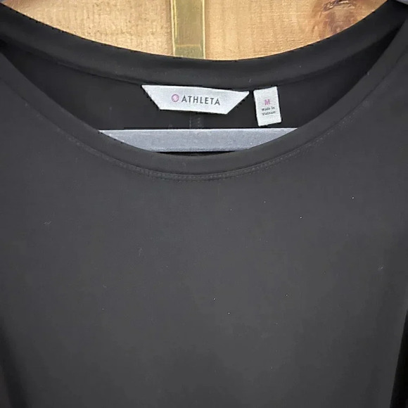 Athleta Black Sleeveless Top M - Picture 3 of 4